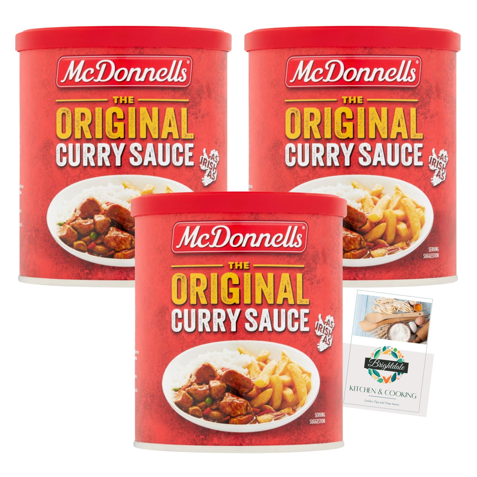 Sponsored Ad – Curry Sauce Bundle with Mcdonnells Curry Sauce 250g 3 Pack + Brightdale Kitchen Booklet