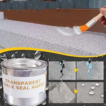 Navya Waterproof Glue Clear Waterproof Gel Bathroom Roof Top Concrete Wall Water Repellent Waterproof Paint No Leak (200 Ml Pack Of 1)