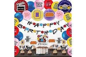 Friends Birthday Party Decorations Set, Hombae Friends Themed Party Decorations