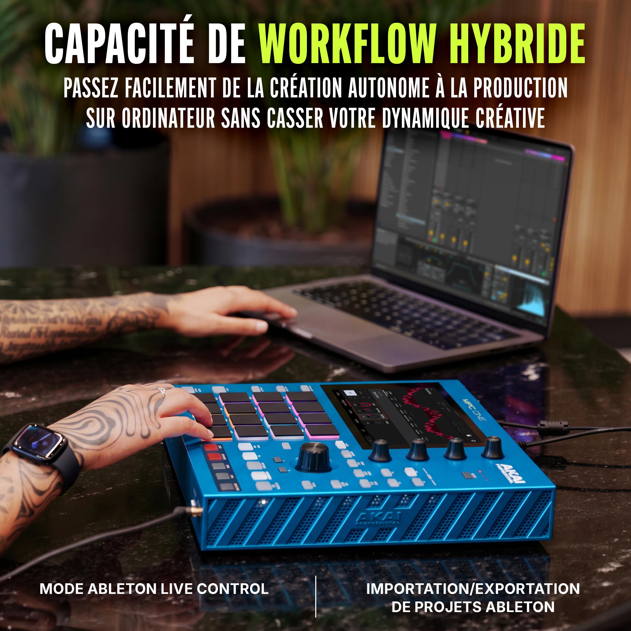 Akai Professional MPC One G2 Centre de Production Autonome Next-Gen