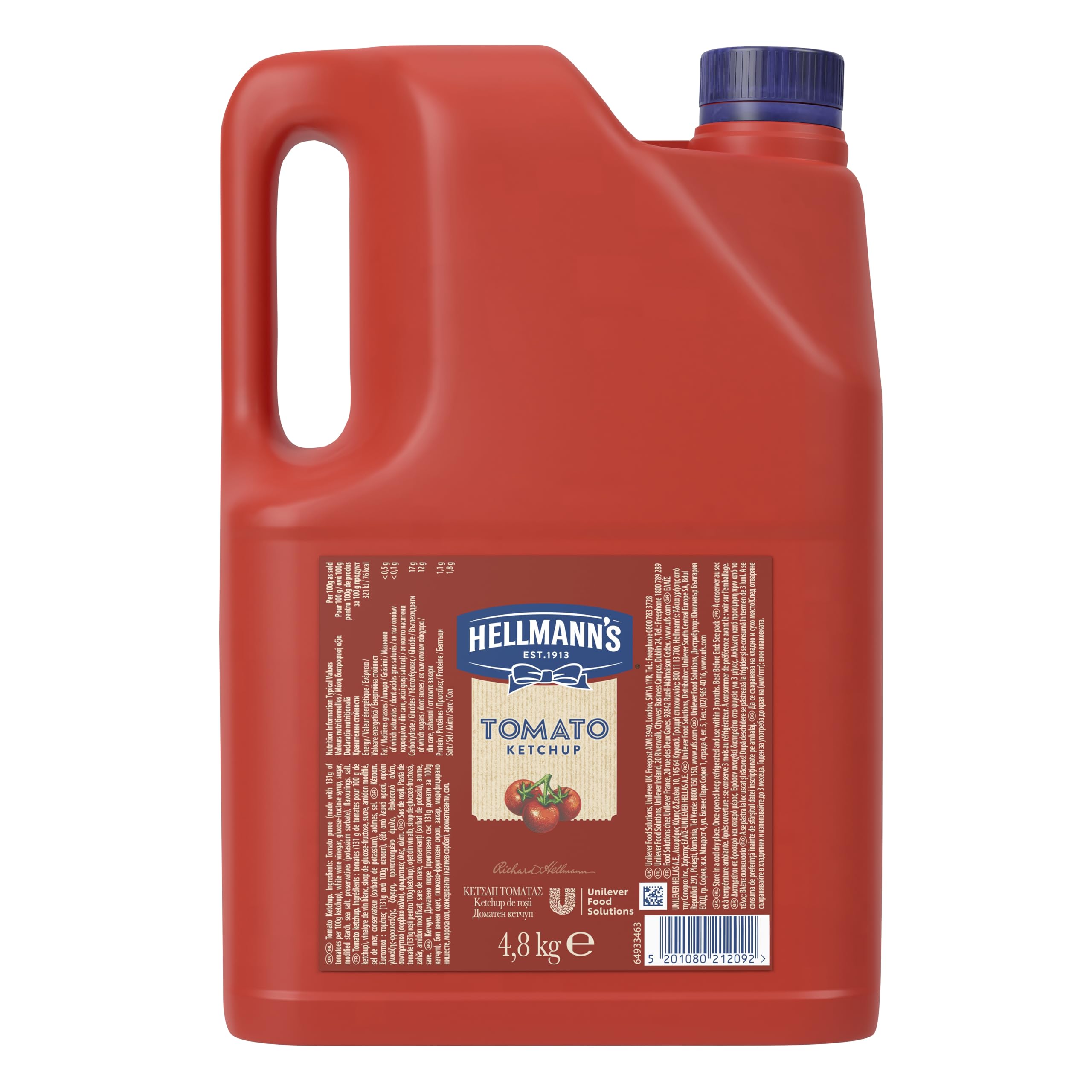 Hellmann’s Ketchup Sauce 4.8kg