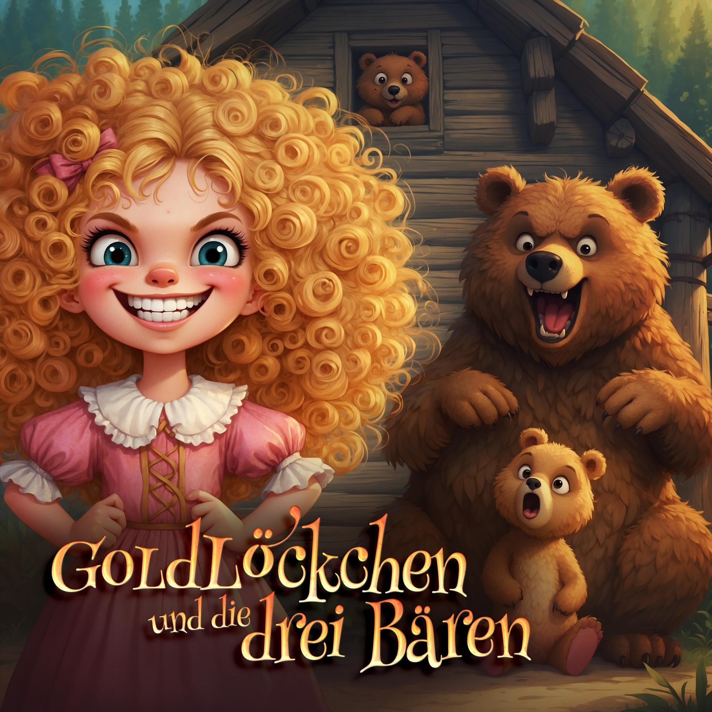 Cover art for Goldlöckchen und die drei Bären