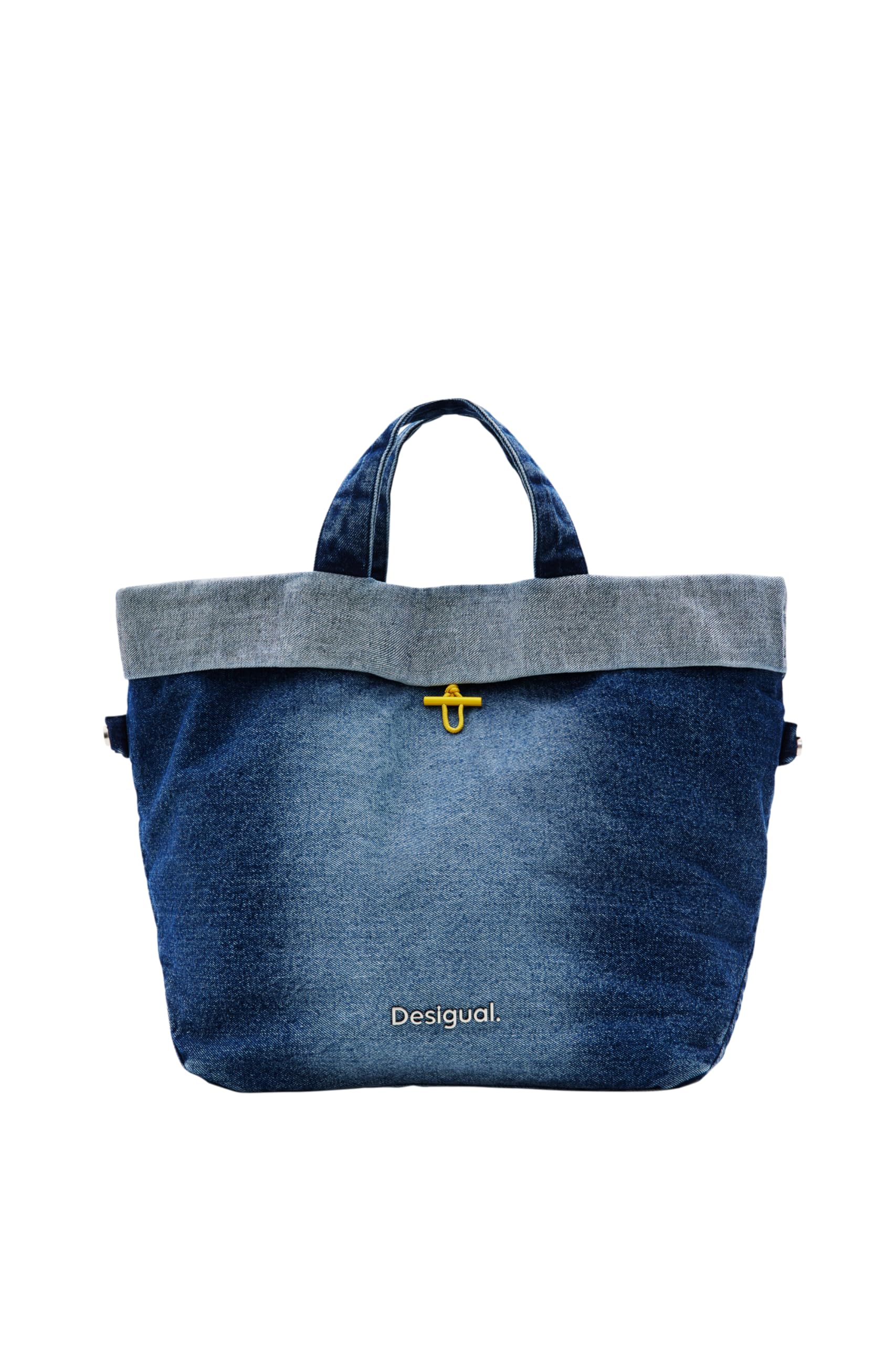 Desigual Borsa da donna PRIORI LITU Accessories DENIM SHOPPING BAG, blu, Blu