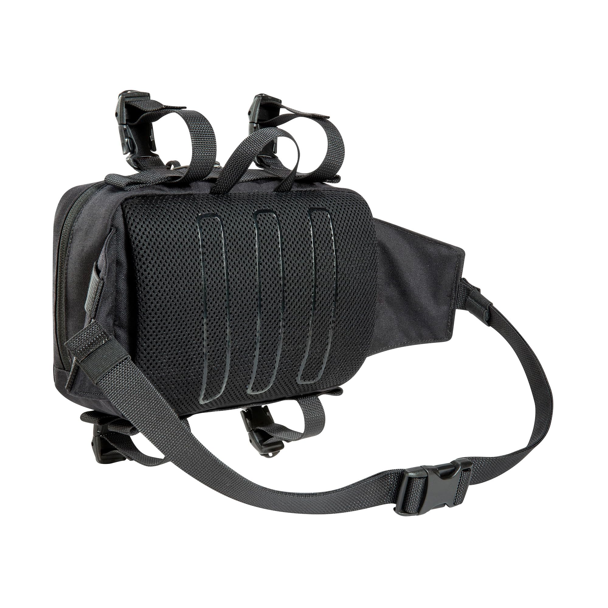 Tatonka Torba biodrowa Hip & Bar Pouch BC – duża torba biodrowa z kieszenią na zamek błyskawiczny, możliwość mocowania Molle na dodatkowe rzeczy, możliwość zamocowania na kierownicy rowerowej, 5