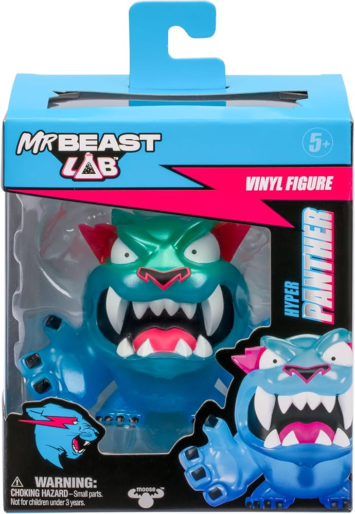 Amazon.com: MrBeast Lab Collectible Vinyl Figures - Hyper