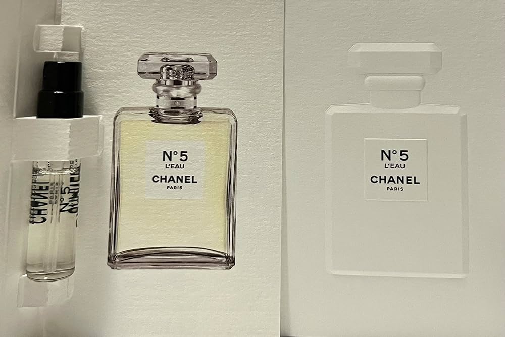 Amazon.com : CHANEL No 5 L'EAU EDT Spray Perfume Samples