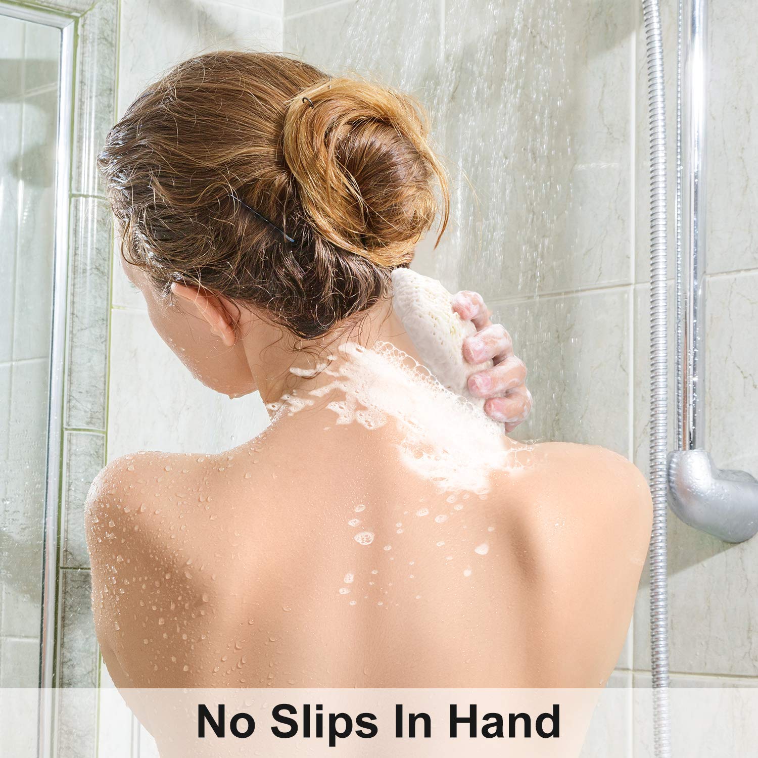 Pretop 4 x woreczek na mydło ekologiczne, sizalowe, naturalne spienianie i suszenie, peeling, masaż