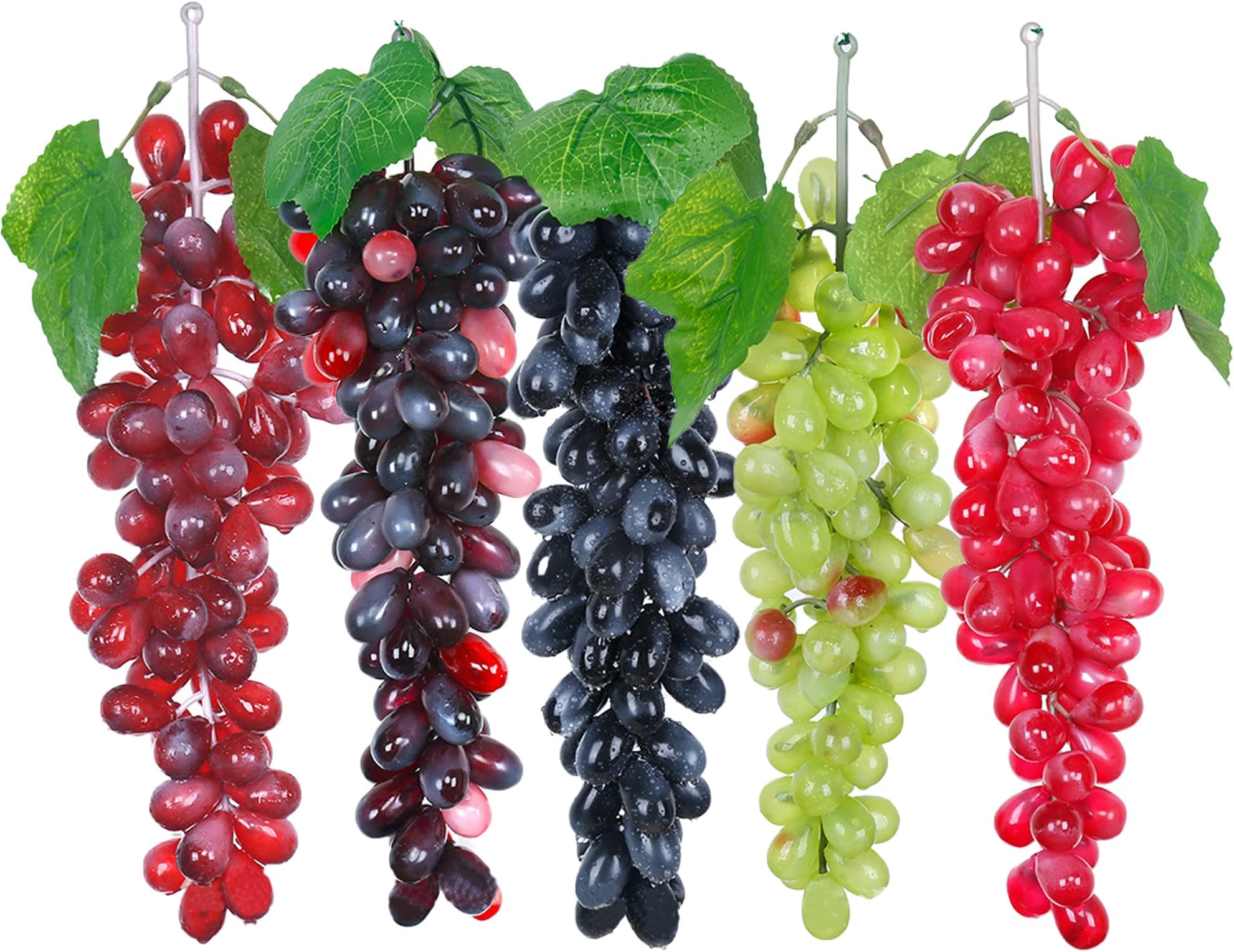 Lorigun 28cm Lifelike Artificial Grapes Home Decoration