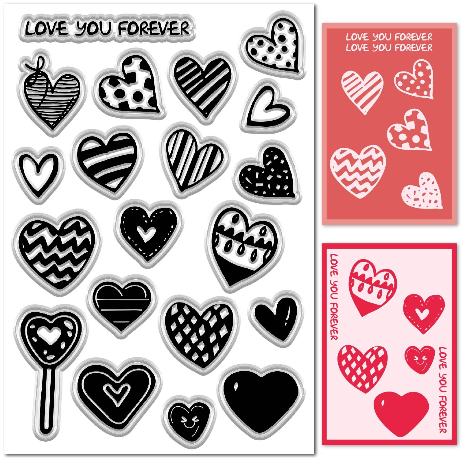 Tampon Transparent En Caoutchouc Et Slcone Pour Brcolage, Boutelle