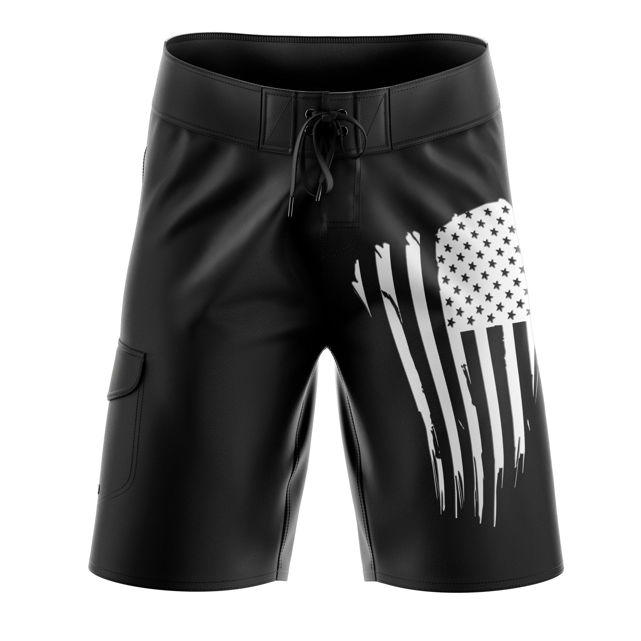 American Flag Board Shorts-image-7