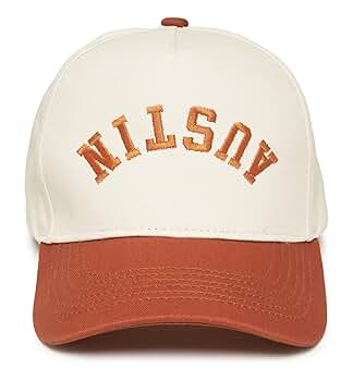 Amazon.com: Two-Tone Canvas Snapback Baseball Cap - Austin