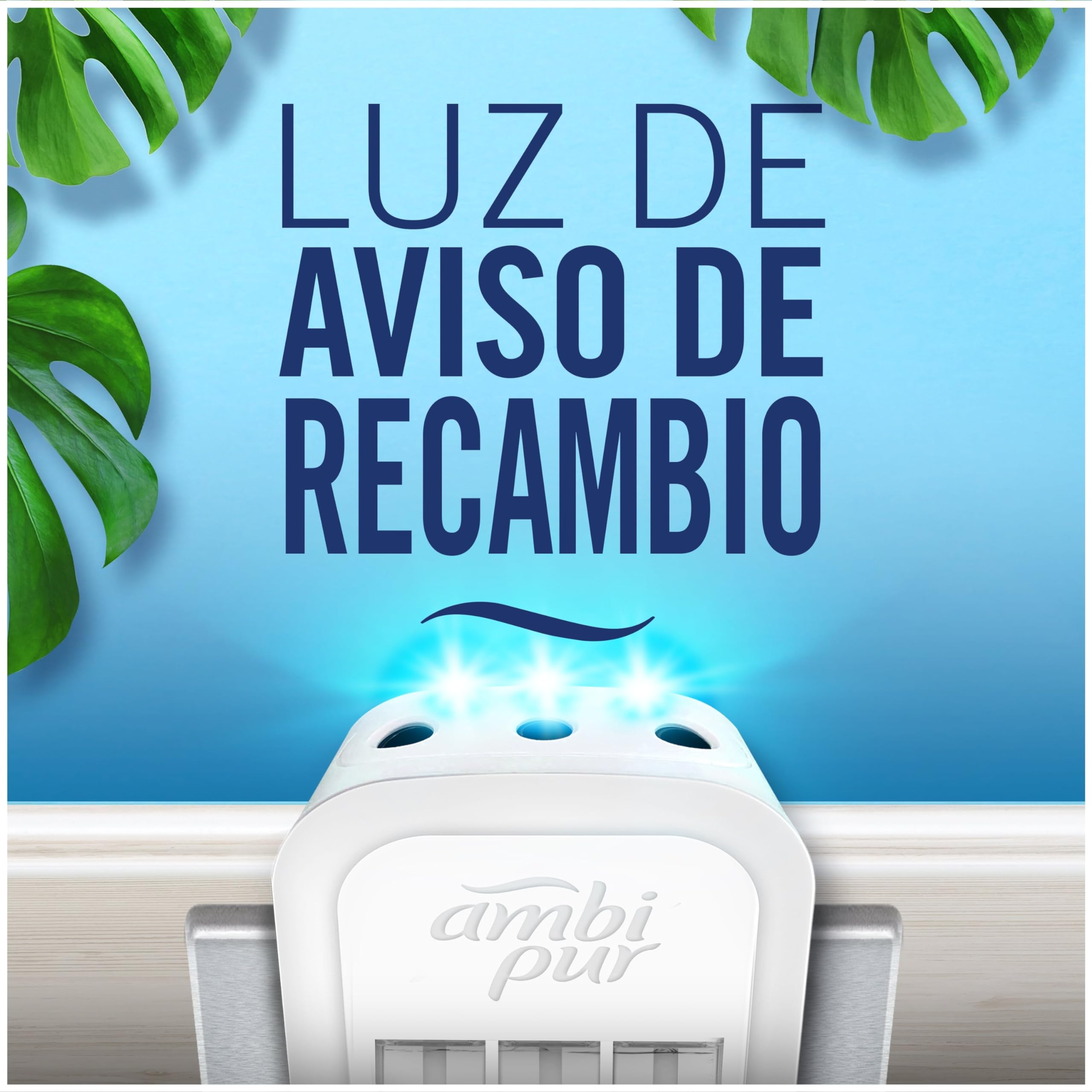 Ambi Pur 3VOLUTION - Aparato + 4 recambios Aroma Brisa De Lirio 80ml