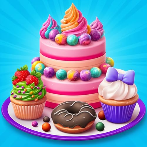 DIY Cake Maker Bakery Shop Sweet Dessert Baking Fever – Master Chef Cooking Madness Kitchen Games