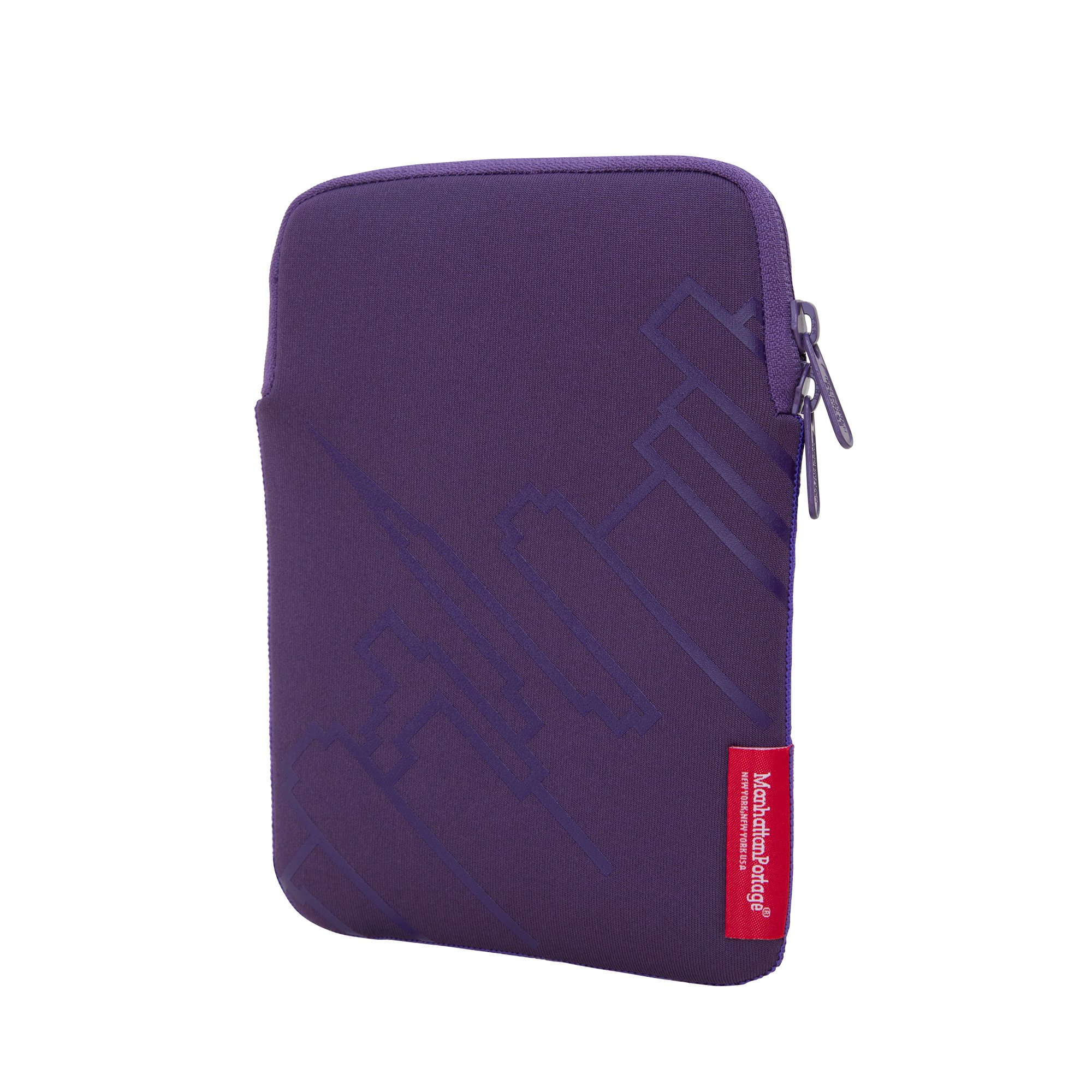 Manhattan Portage Ipad Mini Sleeve Skyline, Purple, One Size