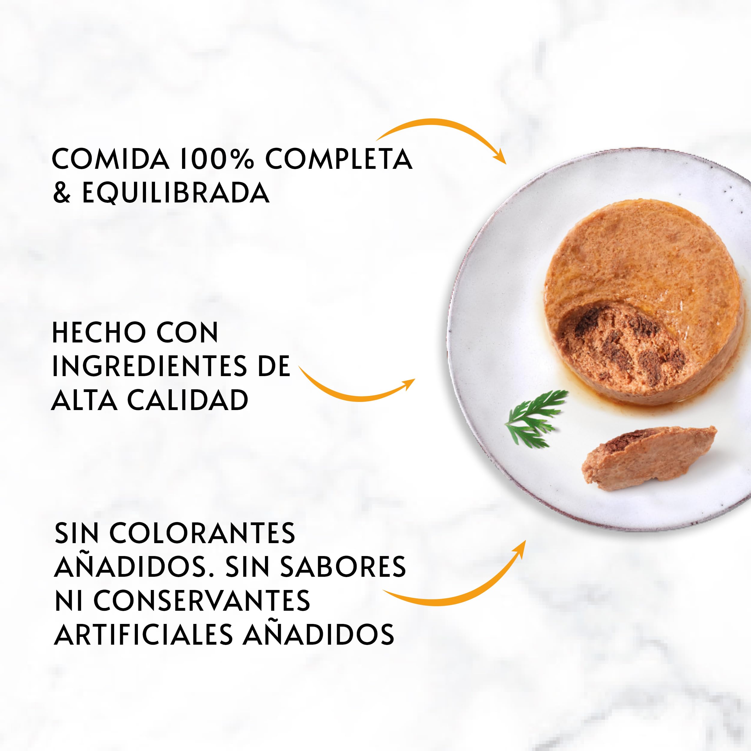 GOURMET Gold Terrine, Comida Húmeda para Gato Adulto, Paté de Pollo, Pack de 24 Latas de 85 g