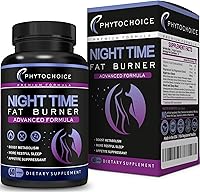 Vista 7 de Night Time Fat Burner - Weight Loss Diet Pills with Magnesium Melatonin CLA L-Carnitine that Work at Night, Appetite Suppressant, Carb Blocker