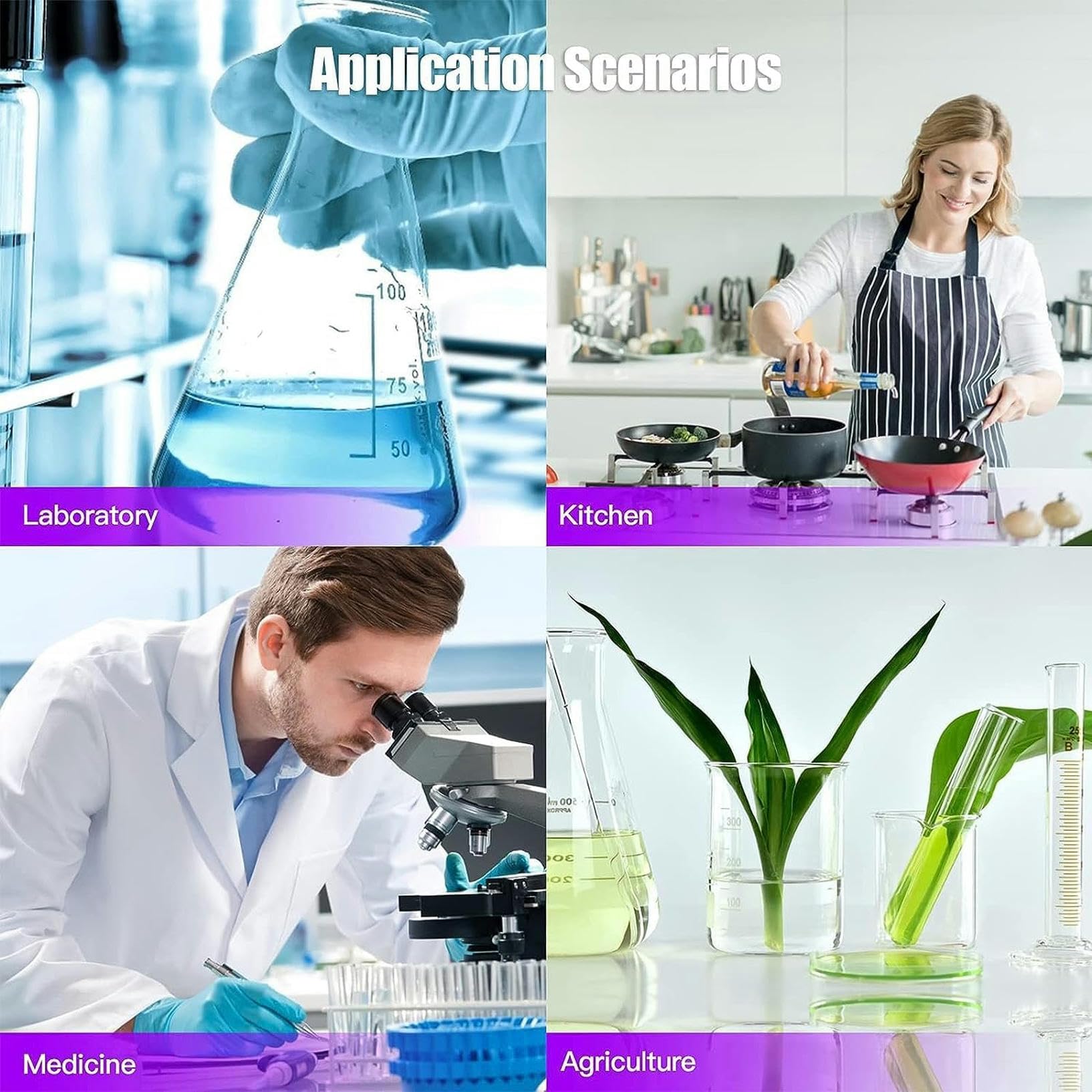 Agitador magnético, agitador electromagnético de 30 W y 2000 ml con Placa Caliente y luz indicadora de Calentamiento LED for investigación científica de Laboratorio