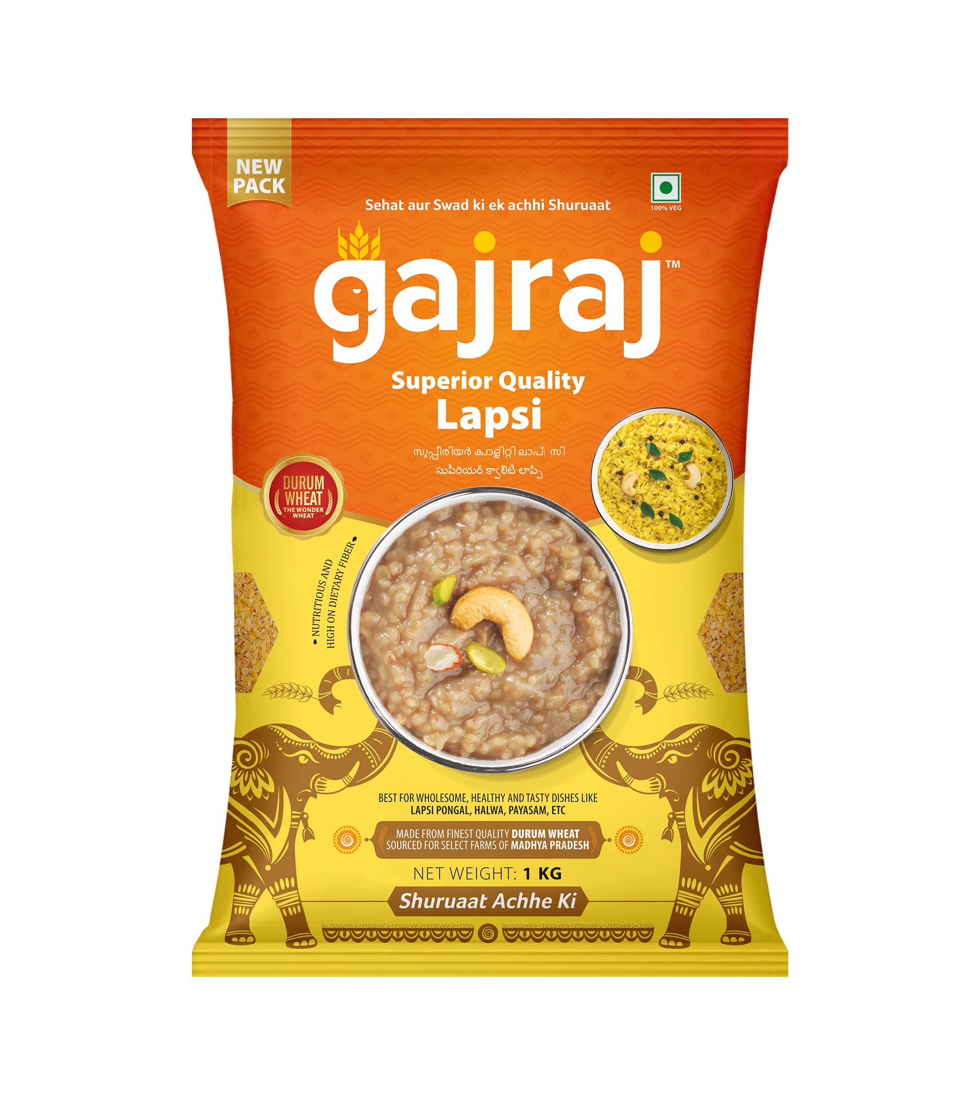 gajraj Lapsi (1Kg, Pack of 5) (B0B5X78MX9) Amazon Price History, Amazon Price Tracker