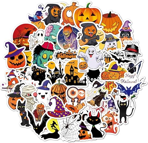 50 calcomanías de vinilo estético colorido impermeable para botella de agua, hidrofrasco, guitarra, equipaje, teléfono, funda, laptop, monopatín, disponible en Yaxa Peru