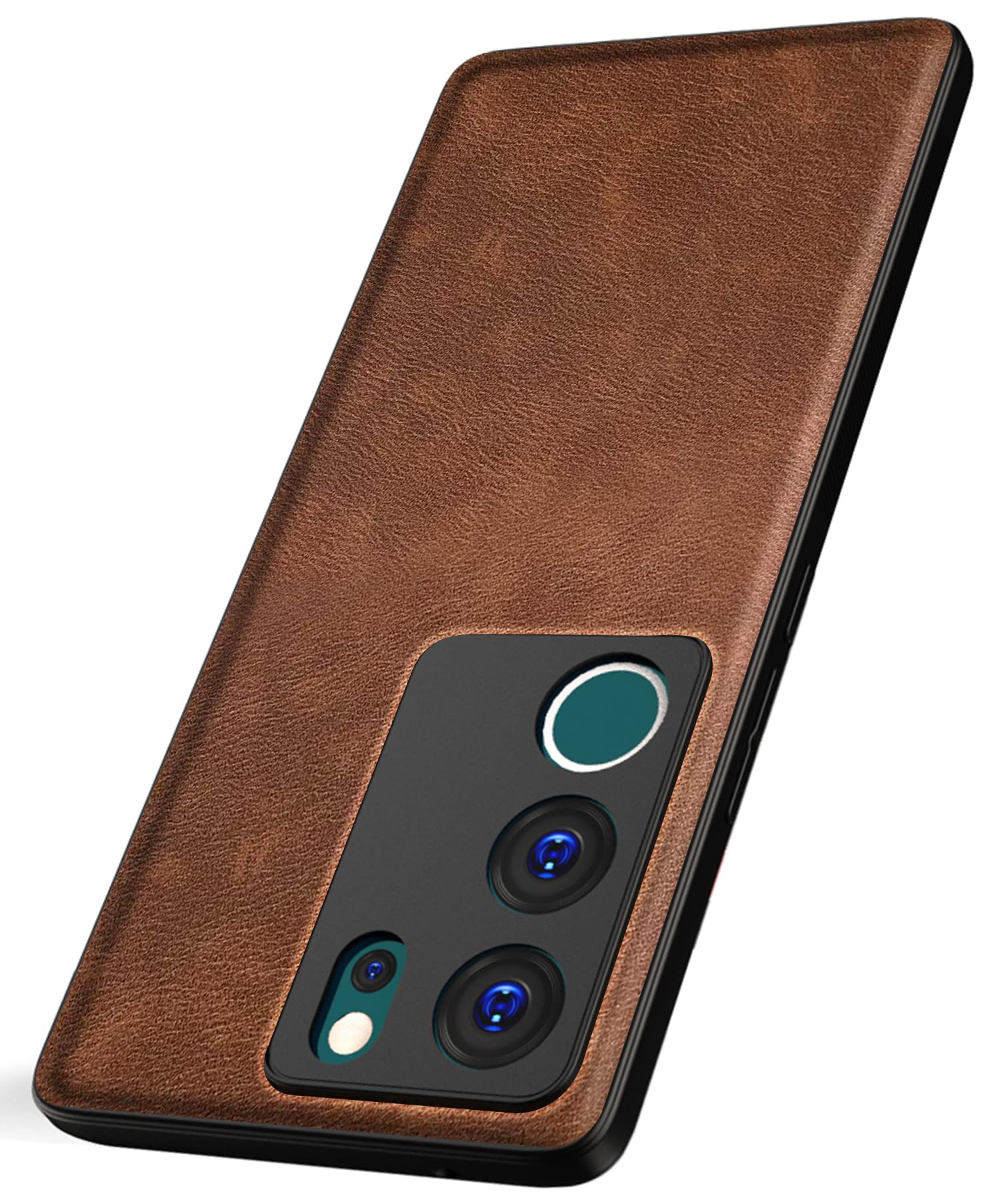 Kapa Tux Leather Back Cover for Vivo V29 (5G) / Vivo V29 Pro (5G) | Slim Shockproof Camera Protection Bumper Case (Brown) (B0CQM6QW3W) Amazon Price History, Amazon Price Tracker