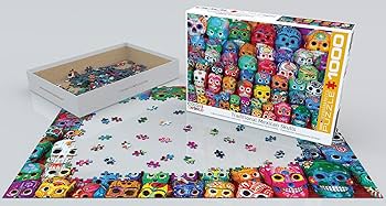 Amazon.com: EuroGraphics Traditional Mexican Skulls