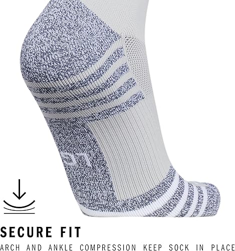 Miniatura 4 de Adidas Unisex Team Speed Soccer Socks or Calf Sleeves (1 Pair) Over-The-Calf