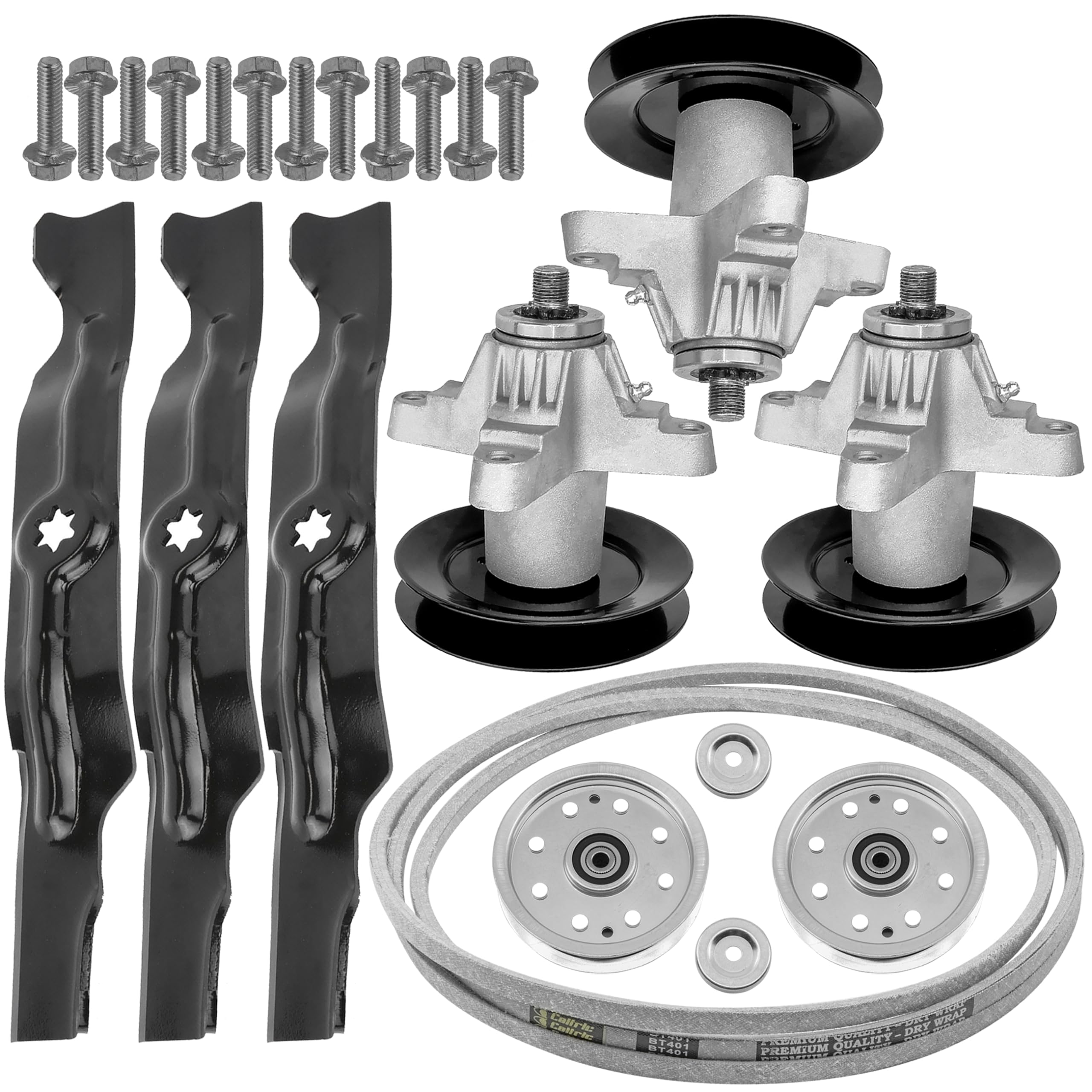 Tensioner Pulley 8TEN Deck Roller For Cub Cadet Troy Bilt White