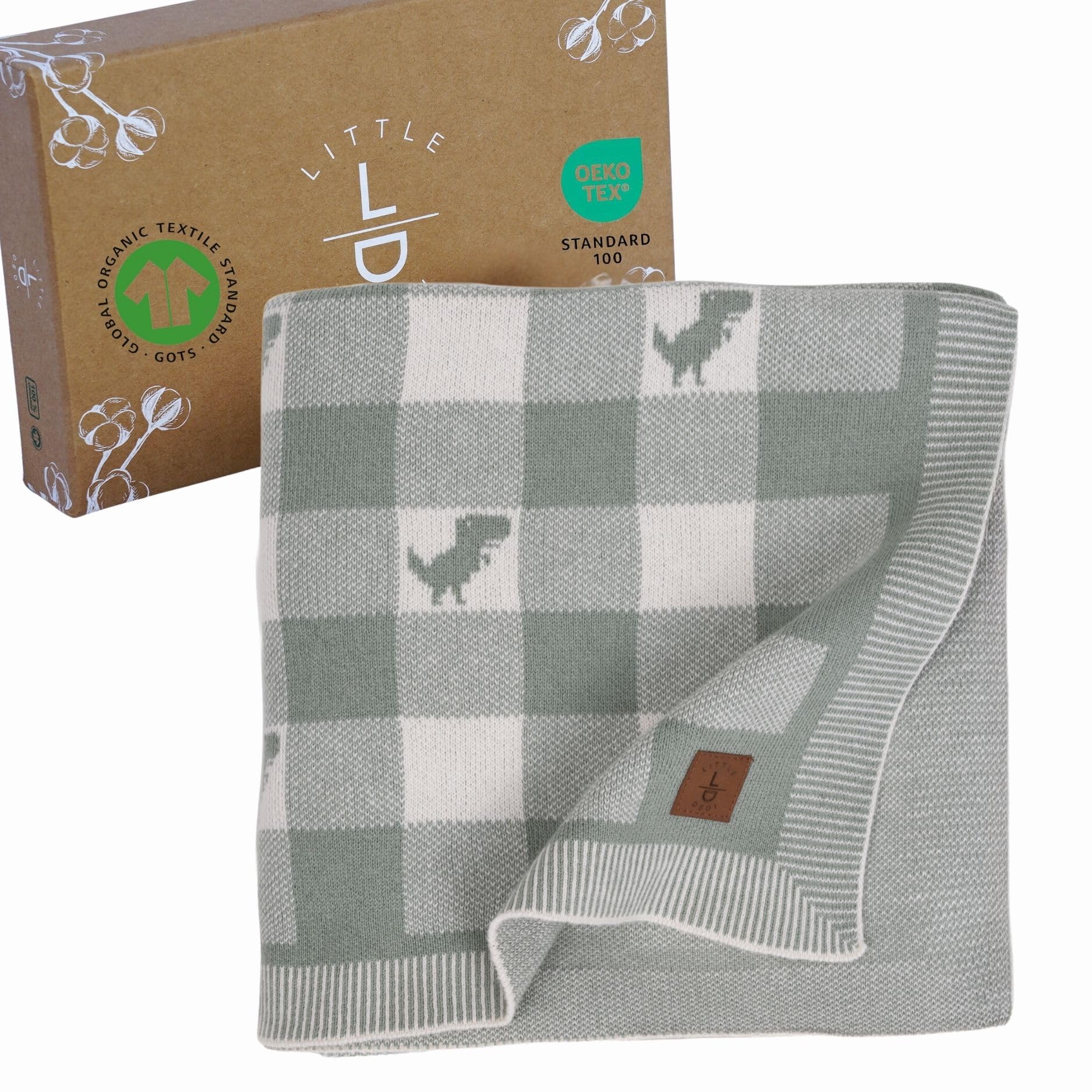 Little Dedi Checkered Baby Blanket