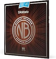 Vista 13 de D'Addario NB1152 cuerdas de guitarra acústica de bronce de níquel, luz personalizada, paquete de de 1