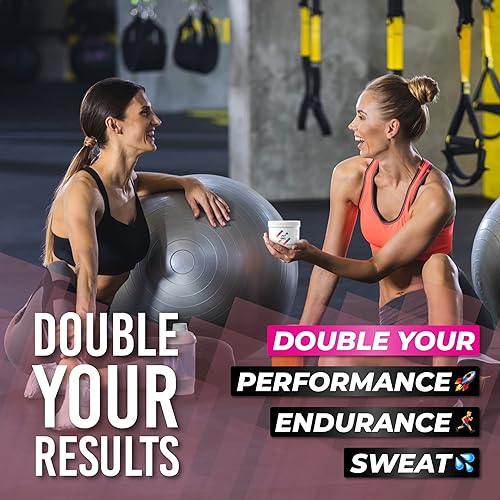 Miniatura 4 de FIT GEL Work Out Enhancer Sweat Gel  Hot Cream Target Tummy Belly, Sweet Scent, Easy Apply Jar