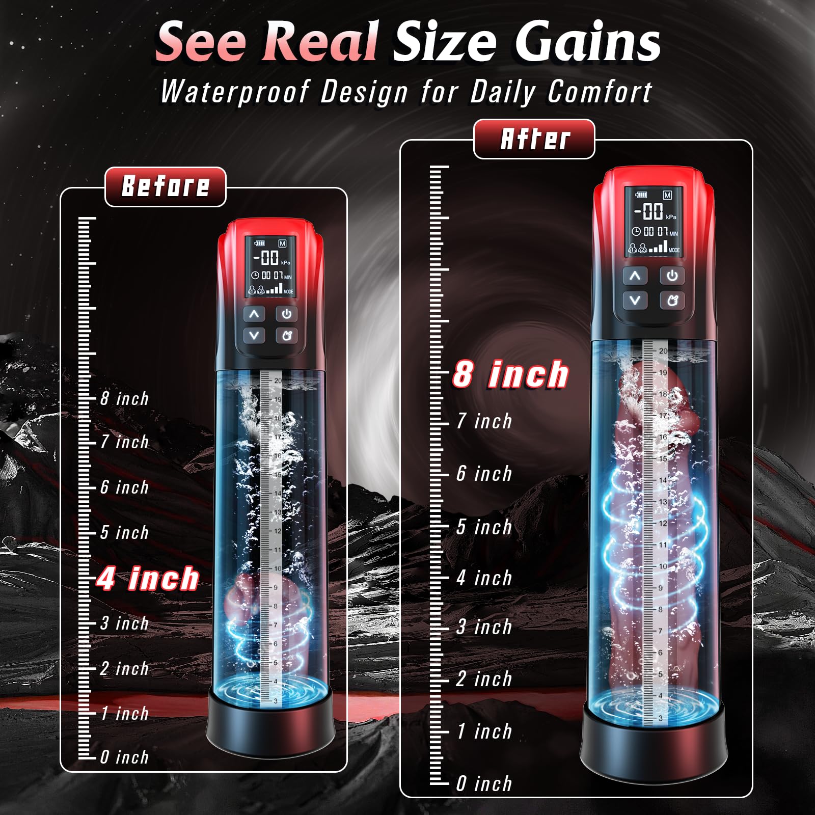 Pompes à Pénis Sex Toys Masturbateur Homme Sextoyse Sexmasturbâteur - Masturbeuse Masculin Sextoy Vagin Mains Libres avec Vaginette Ultra Réaliste, Pompe a Penis Masturbateurs Masculins Sextoys Objet