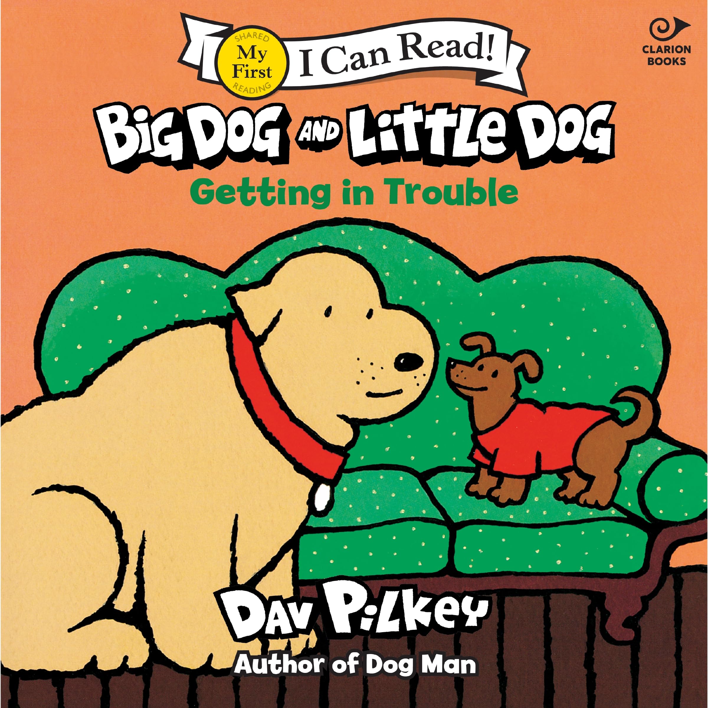 Big Dog and Little Dog Getting in Trouble by Dav Pilkey, Dav ... - 9780063464254
