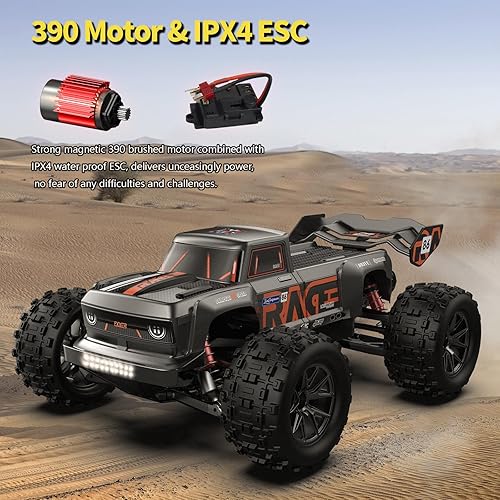 Miniatura 3 de dexinco Coches de control remoto, camión RC 116, cochecito de grado Hobby, 4X4 todo terreno, auto de control remoto de alta velocidad de 40 KMH, 2.4