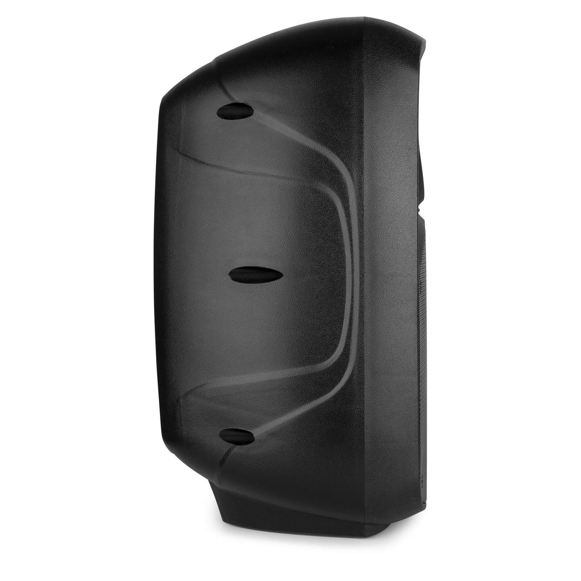 IMPIANTO AUDIO COMPLETO SET CASSE AMPLIFICATE 600W 10" DIFFUSORI KARAOKE BLUETOOTH + 2 STATIVI + MICROFONO + TELECOMANDO E CAVI