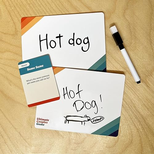 Miniatura 5 de Gatwick Games Juego de parejas definitivo: divertido juego de fiesta para adultos. Adivina, combina y dibuja en este juego de cartas de trivia,