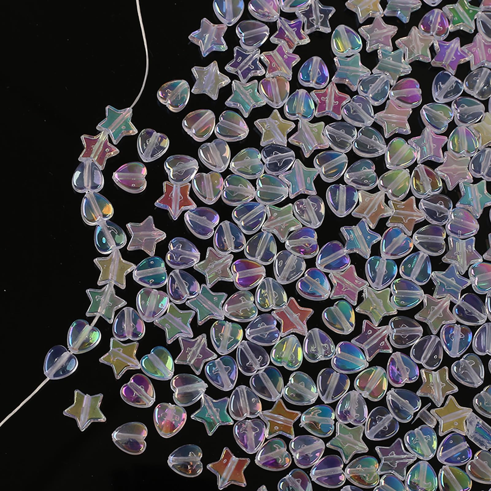 Ronde Acryl Kralen AB Kleur 8mm - 800 Stuks Voor Sieraden Maken