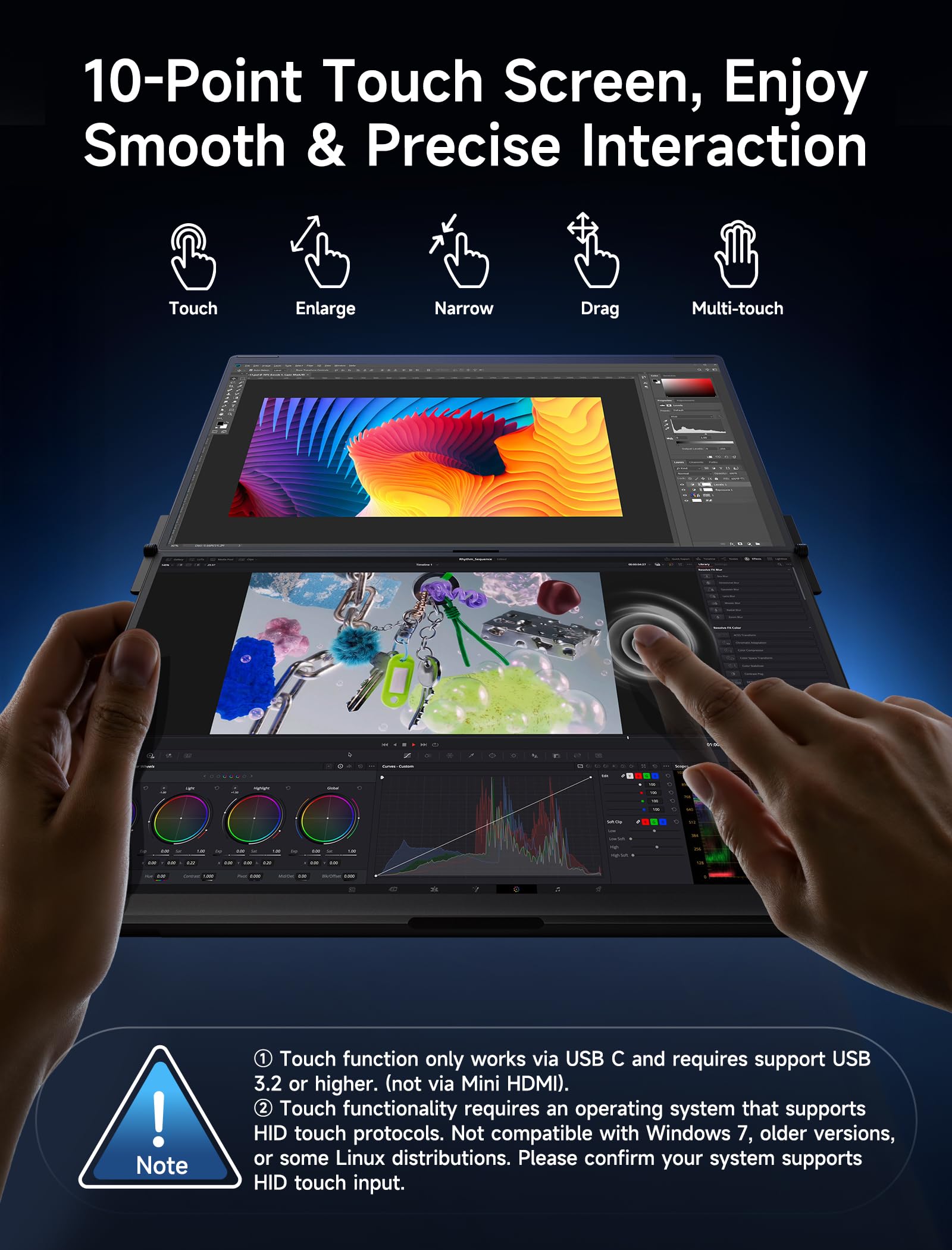 Amazon.com: JSAUX FlipGo Touchscreen 16