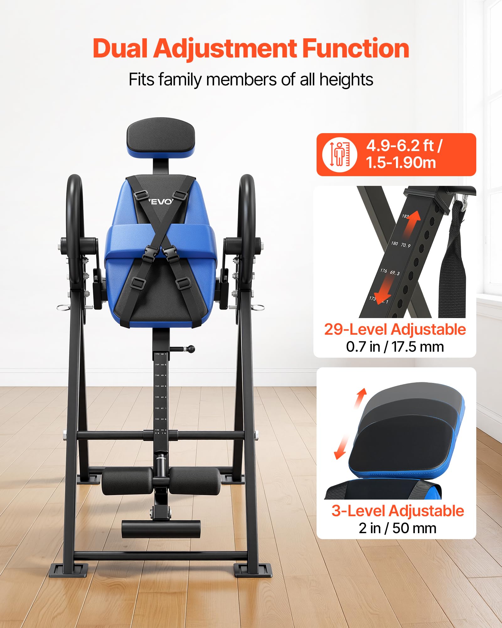 VEVOR Inversionsbank bis 136 kg