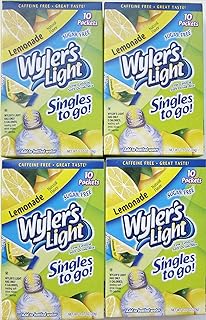 Light Lemonade Singles To Go - 4 Boxes