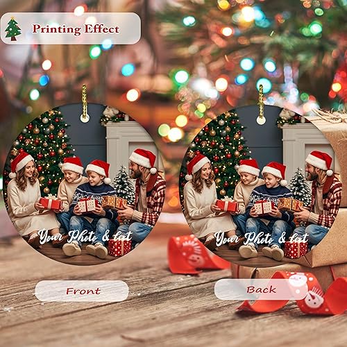 Miniatura 73 de Adornos personalizados para perro para árbol de Navidad 2024, adorno de Navidad personalizado para perros con nombre, regalos de decoración de árbol