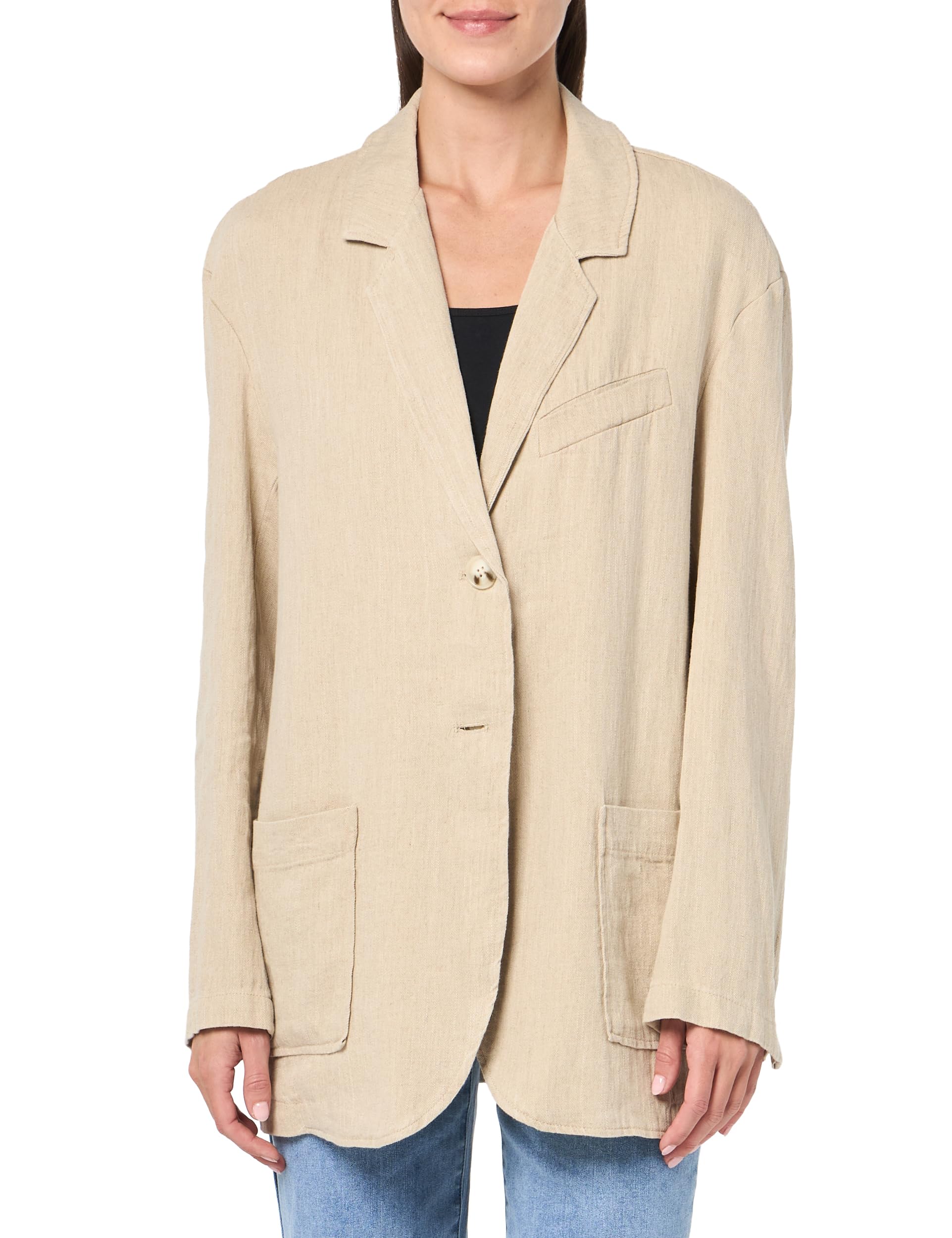 BLANKNYC Womens Oversized Blazer