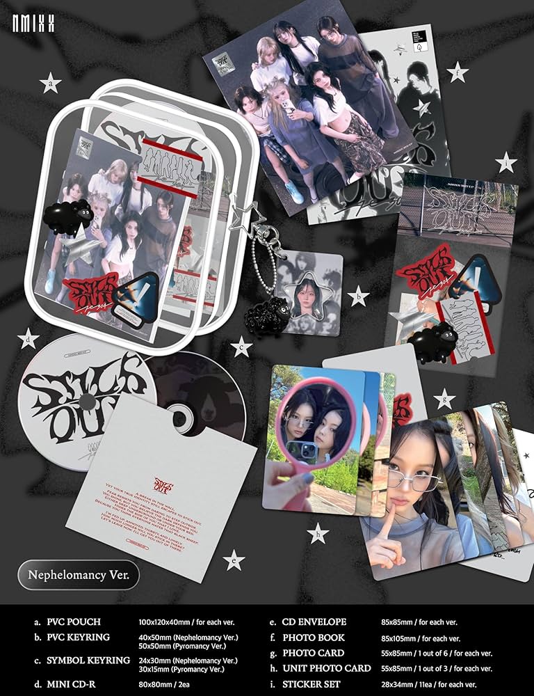 Amazon.co.jp: NMIXX [Fe3O4: STICK OUT (Limited Ver.)]（韓国盤