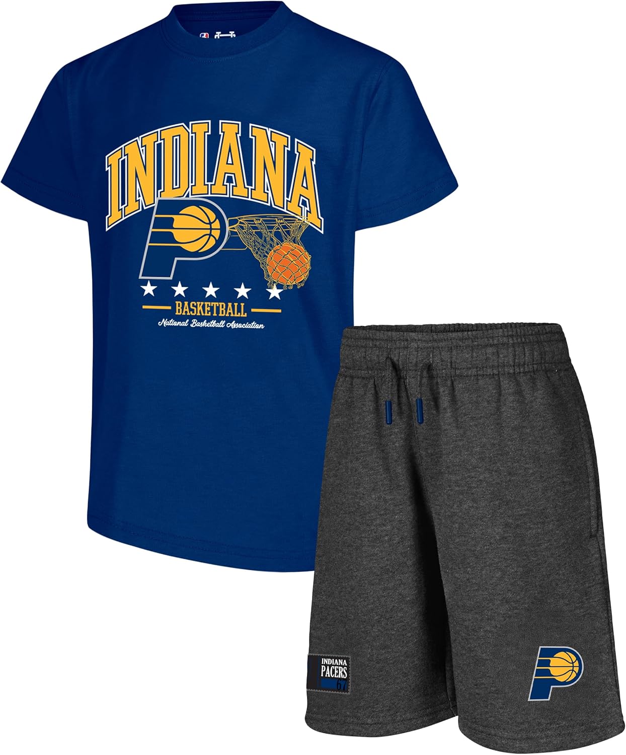 Ultra Game Boys NBA Official Super Soft T-Shirt & Basketball Shorts Set