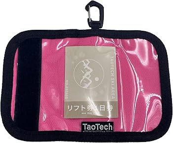 Amazon.co.jp: [TaoTech] リフト券ホルダー 三つ折り パスケース