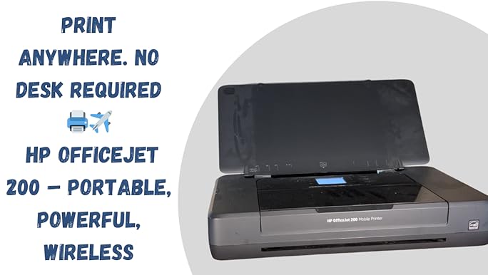 Amazon.com: HP OfficeJet 200 Wireless Mobile Printer - Black