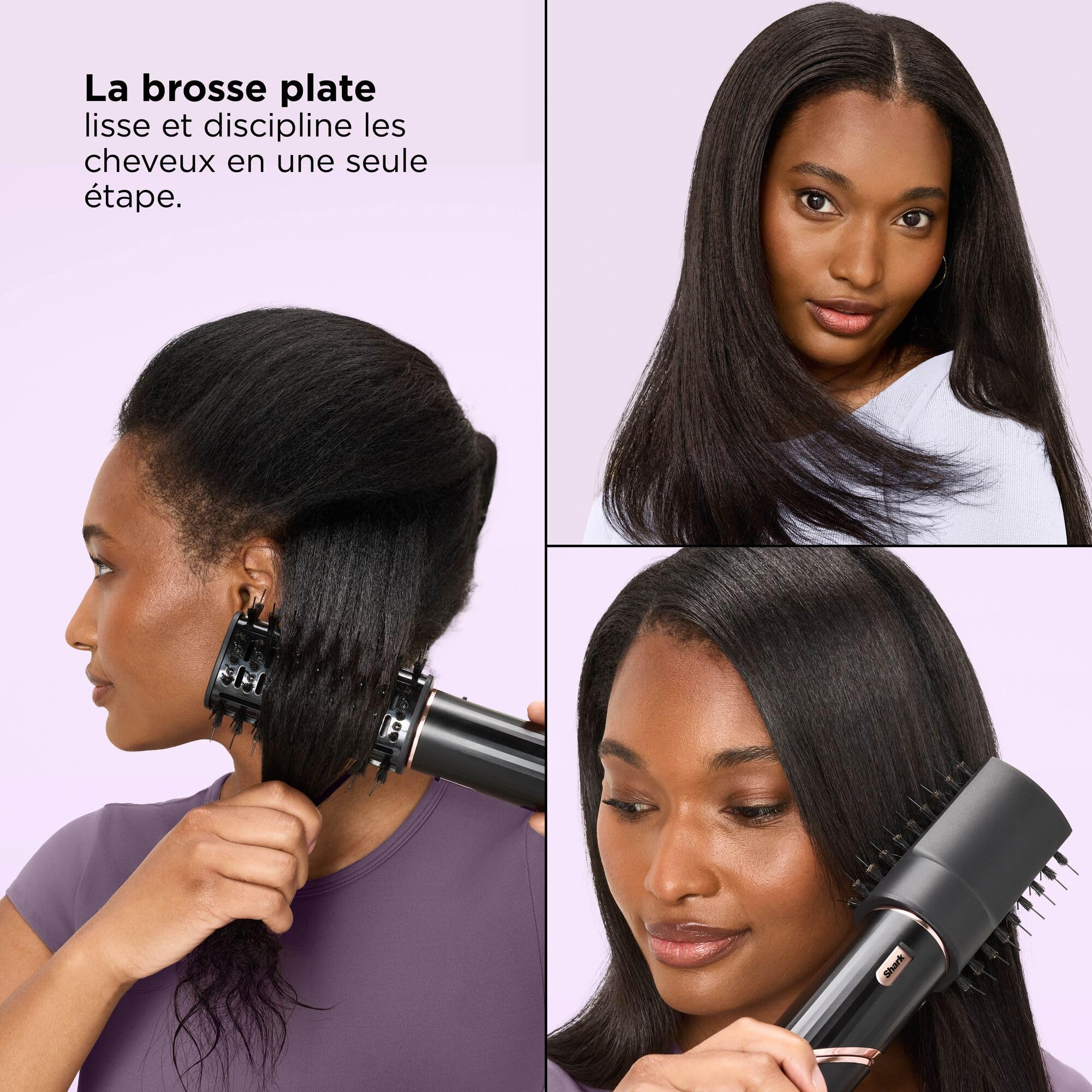 Shark FlexStyle Air Styler et Sèche-cheveux, Boucleurs Auto-Wrap, Brosse Ovale, Concentrateur, sans Dommage Thermique, Tous types de cheveux