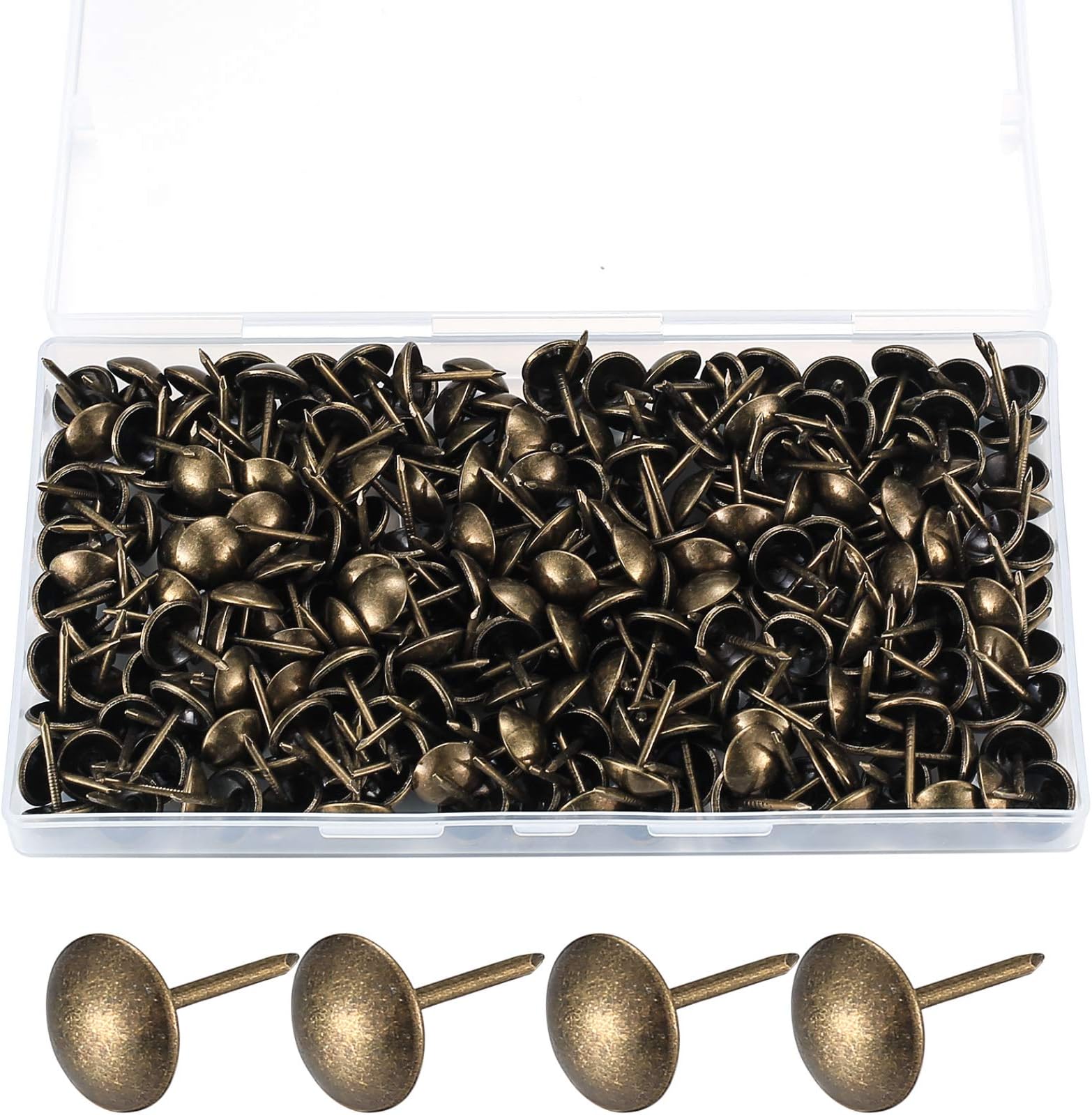 200 Pièces Clous De Tapissier, Clous Ameublement Décoratifs, Punaises