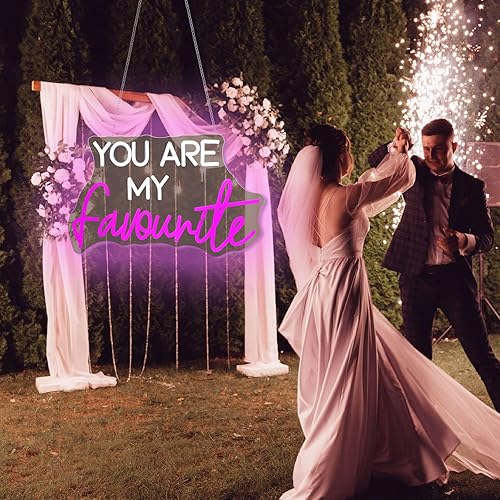 Miniatura 7 de Letrero de neón LED con luces de neón para decoración de pared, alimentados por USB, letreros de neón LED para decoración de habitaciones (Favorita)