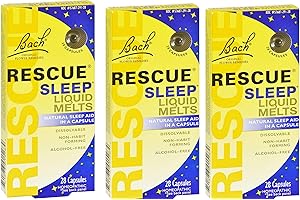 Rescue Sleep , Pack of 3 Instantly Dissolvable Melts for Better Sleep