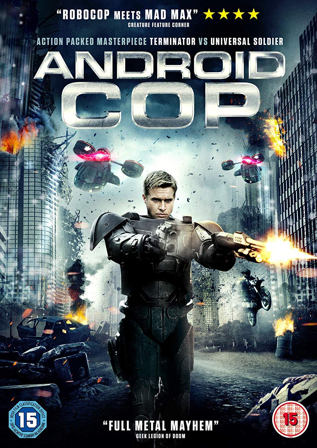 Android Cop (DVD) Michael Jai White Charles Dutton Kardeem Hardison- UNPLAYED